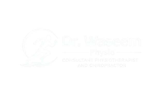 Dr Waseem Physio white Logo